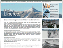 Tablet Screenshot of bezpecnost-uklid-liberec.cz